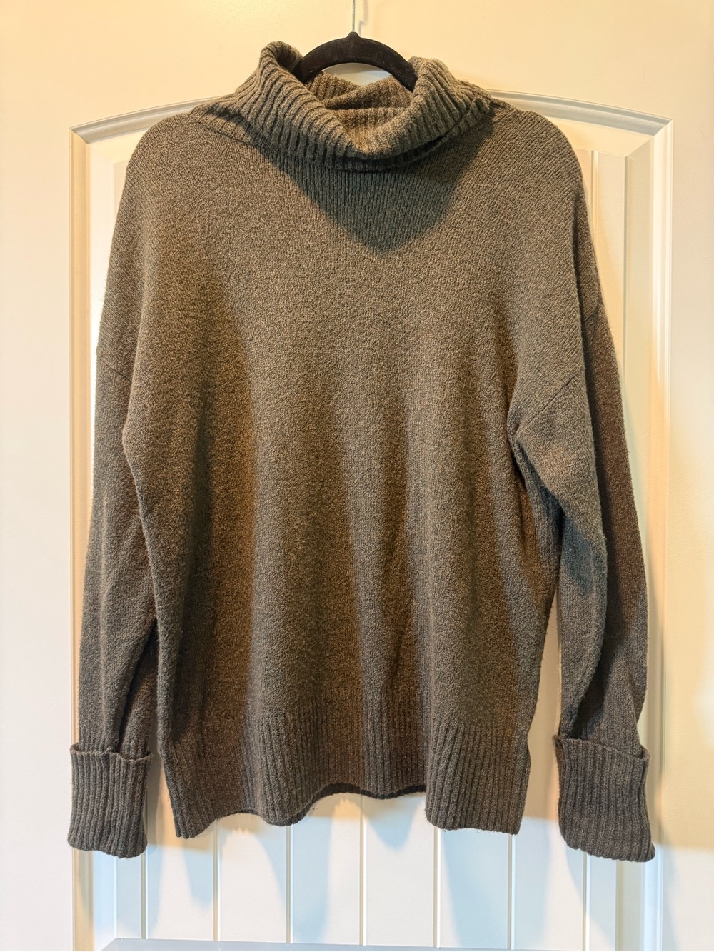 Old Navy Women's Cowl Neck Sweater in Taupe
